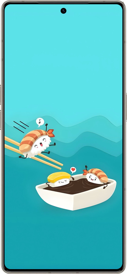 Силиконовый чехол Суши для Infinix Note 50 Pro+ - 6354u-4041 изображение 