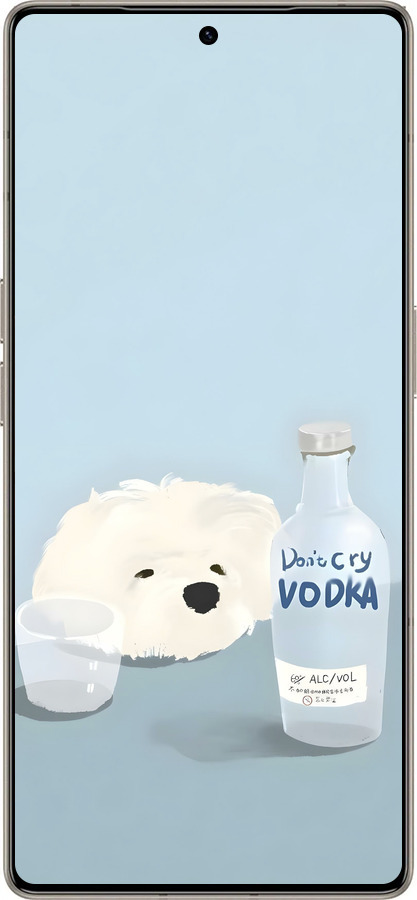 Силиконовый чехол Пес водка для Infinix Note 50 Pro+ - 6368u-4041 изображение 