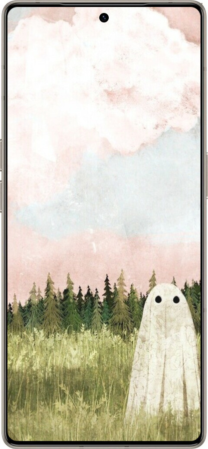 Силиконовый чехол Привидение для Infinix Note 50 Pro+ - 6401u-4041 изображение 