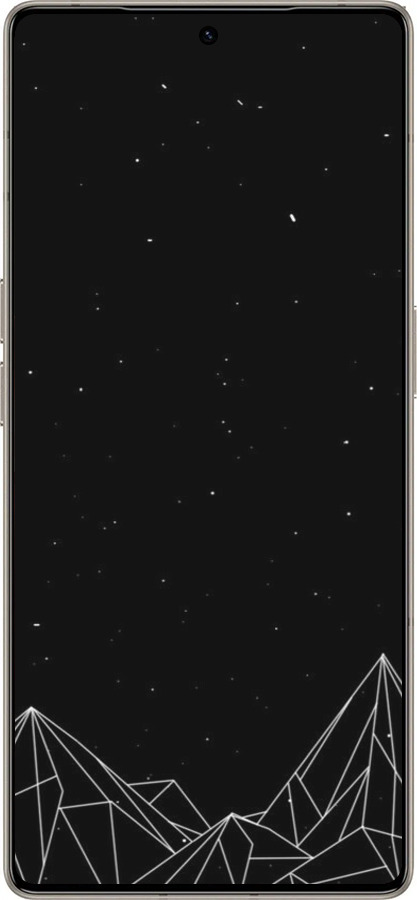 Силиконовый чехол Черно белые абстрактные горы для Infinix Note 50 Pro+ - 6437u-4041 изображение 