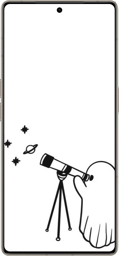 Силиконовый чехол Привидение астроном для Infinix Note 50 Pro+ - 6444u-4041 изображение 