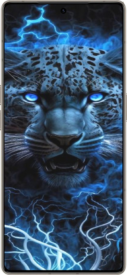 Силиконовый чехол Ледяной леопард для Infinix Note 50 Pro+ - 6460u-4041 изображение 