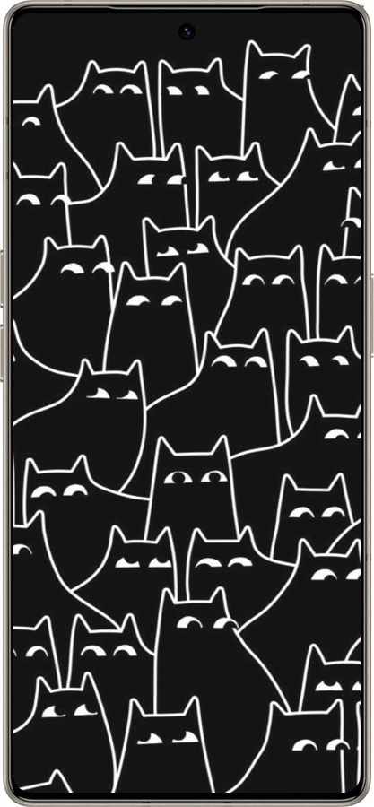 Силиконовый чехол С изображением кошек для Infinix Note 50 Pro+ - 6470u-4041 изображение 