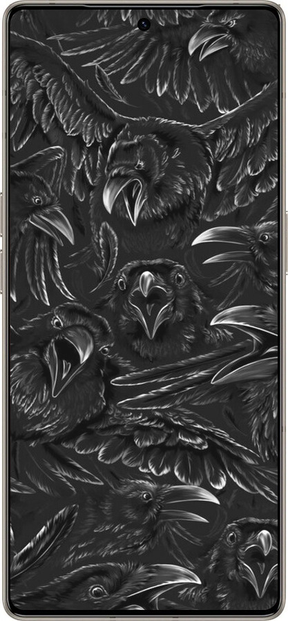 Силиконовый чехол Воронья ярость для Infinix Note 50 Pro+ - 6474u-4041 изображение 