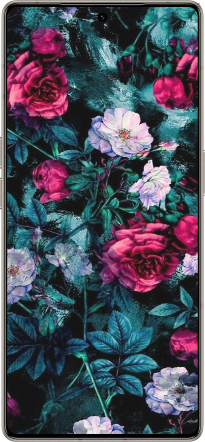 Силиконовый чехол Сад и розы для Infinix Note 50 Pro+ - 6483u-4041 изображение 