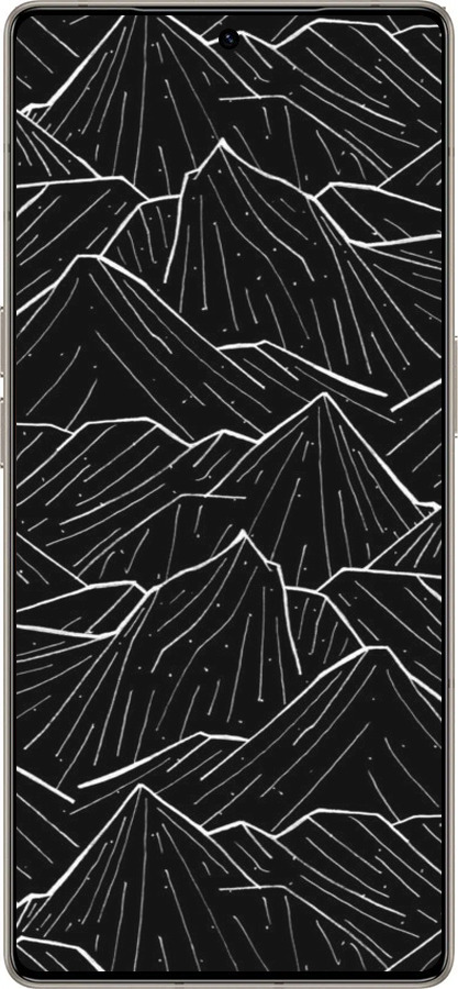 Силиконовый чехол С изображением Темных гор для Infinix Note 50 Pro+ - 6489u-4041 изображение 