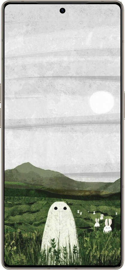 Силиконовый чехол Привидение для Infinix Note 50 Pro+ - 6492u-4041 изображение 