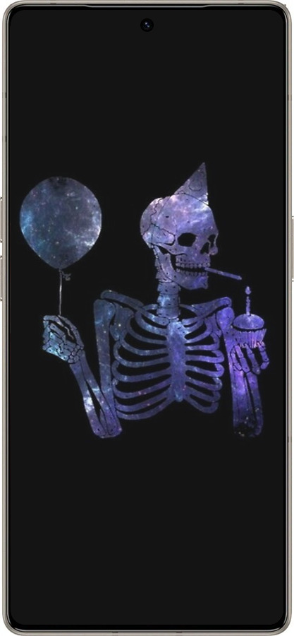 Силиконовый чехол Скелетное искусство для Infinix Note 50 Pro+ - 6536u-4041 изображение 