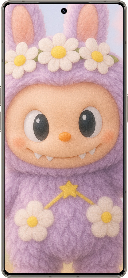 Силиконовый чехол Лабубу 1 для Infinix Note 50 Pro+ - 6709u-4041 изображение 