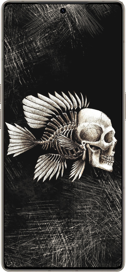 Силиконовый чехол Рыбо-человек для Infinix Note 50 Pro+ - 683u-4041 изображение 