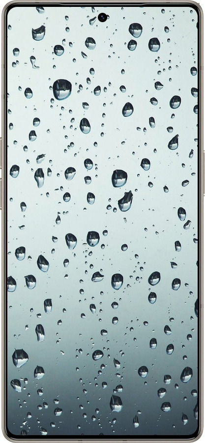 Силиконовый чехол Стекло в каплях для Infinix Note 50 Pro+ - 848u-4041 изображение 