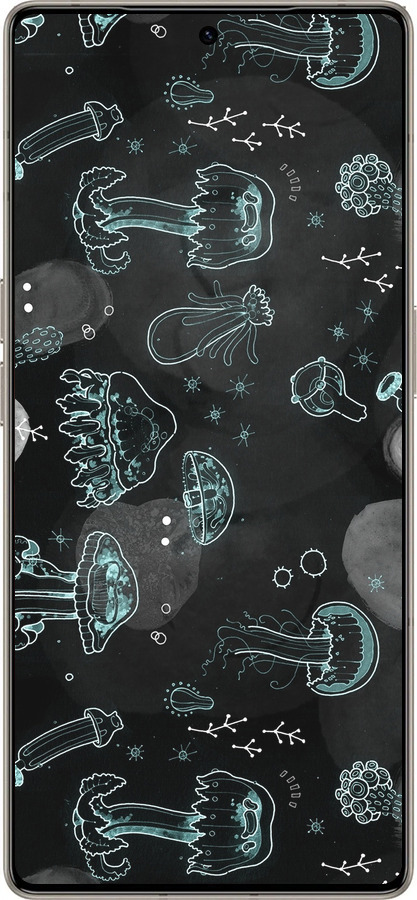 Силиконовый чехол Медузы для Infinix Note 50 Pro+ - 906u-4041 изображение 