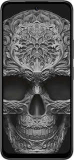 Силиконовый чехол skull-ornament для Infinix Smart 10 PLus - 4101u-4108 изображение 