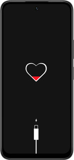 Силиконовый чехол Подзарядка сердца для Infinix Smart 10 PLus - 4274u-4108 изображение 