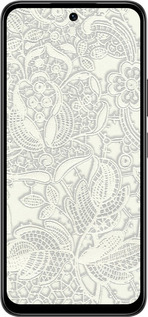 Силіконовий чехол Біле мереживо для Infinix Smart 10 PLus - 4383u-4108 изображение 