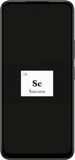 Силиконовый чехол Сарказм для Infinix Smart 10 PLus - 4501u-4108 изображение 