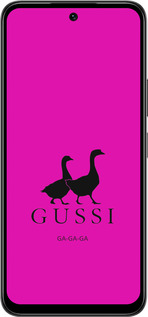 Силиконовый чехол Гуси для Infinix Smart 10 PLus - 4561u-4108 изображение 