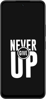 Силиконовый чехол Никогда не сдавайся для Infinix Smart 10 PLus - 4572u-4108 изображение 