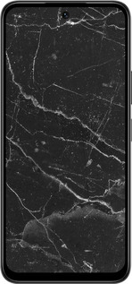 Силиконовый чехол Черный мрамор v2 для Infinix Smart 10 PLus - 5568u-4108 изображение 