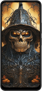 Силіконовий чехол Череп 2 для Infinix Smart 10 PLus - 5652u-4108 изображение 