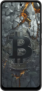 Силиконовый чехол Раскаленный биткойн для Infinix Smart 10 PLus - 6091u-4108 изображение 