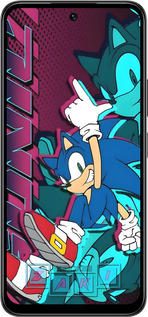 Силиконовый чехол Соник для Infinix Smart 10 PLus - 6284u-4108 изображение 