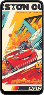 Силиконовый чехол Тачки для Infinix Smart 10 PLus - 6288u-4108 изображение 