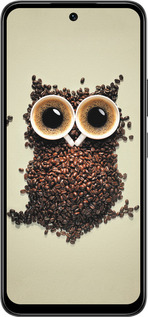 Силиконовый чехол Сова из кофе для Infinix Smart 10 PLus - 777u-4108 изображение 
