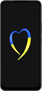 Силіконовий чехол Жовто-блакитне серце для Infinix Smart 10 PLus - 885u-4108 изображение 