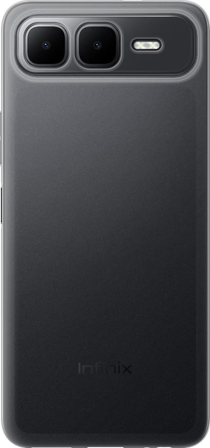 Силиконовый чехол Прозрачный для Infinix Smart 10 PLus - 5636u-4108 изображение 