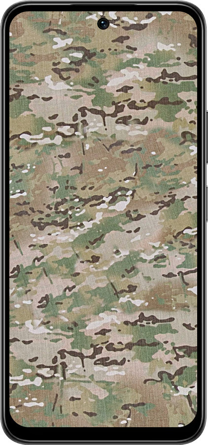 Силиконовый чехол Камуфляж v5 для Infinix Smart 10 PLus - 1201u-4108 изображение 