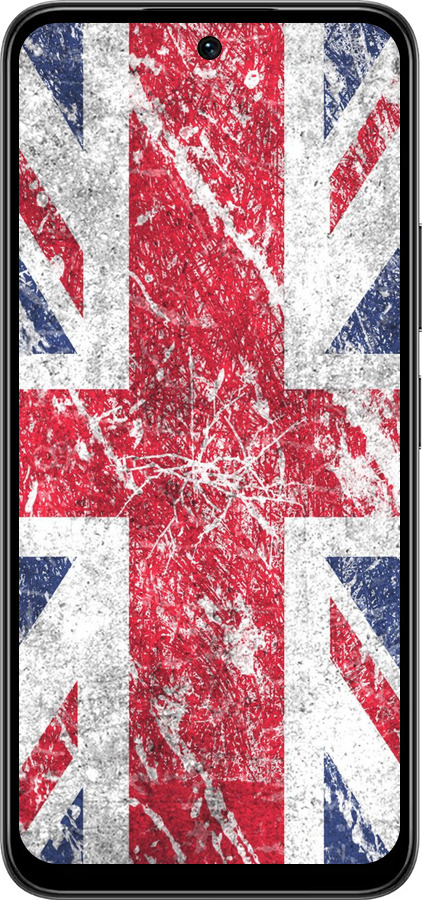 Силіконовий чехол Прапор Великобританії 1 для Infinix Smart 10 PLus - 386u-4108 изображение 