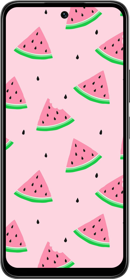 Силіконовий чехол Рожевий кавун для Infinix Smart 10 PLus - 4314u-4108 изображение 