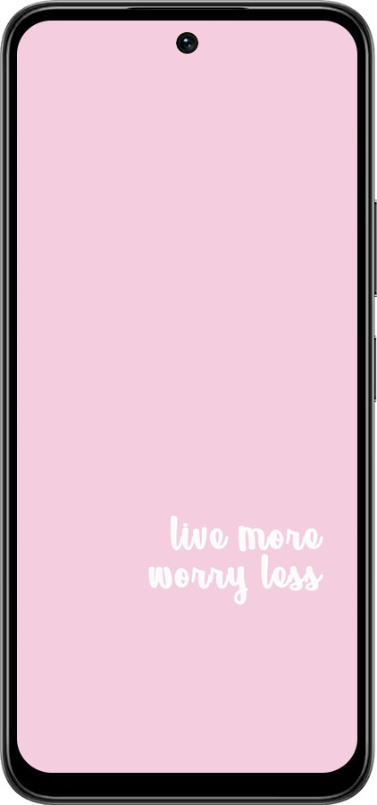 Силиконовый чехол Живи больше для Infinix Smart 10 PLus - 4347u-4108 изображение 