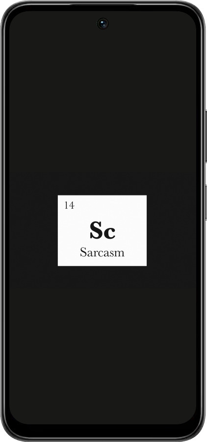 Силиконовый чехол Сарказм для Infinix Smart 10 PLus - 4501u-4108 изображение 