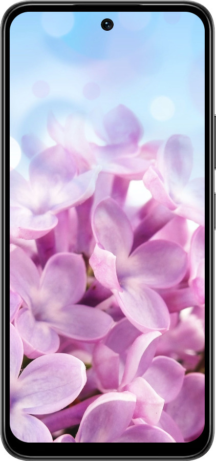 Силиконовый чехол Сирень для Infinix Smart 10 PLus - 527u-4108 изображение 