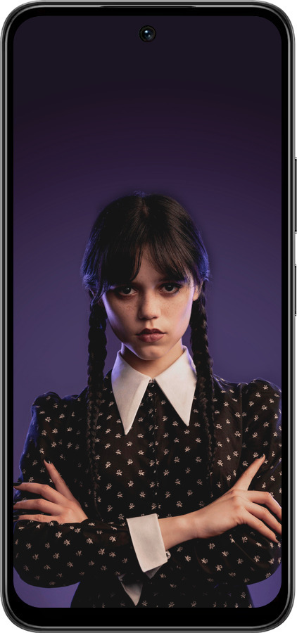 Силиконовый чехол Wednesday v3 для Infinix Smart 10 PLus - 5517u-4108 изображение 