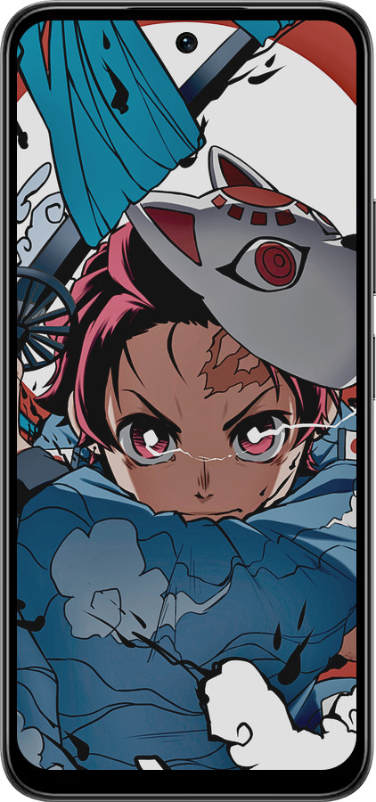 Силиконовый чехол Танджиро Камадо для Infinix Smart 10 PLus - 5574u-4108 изображение 