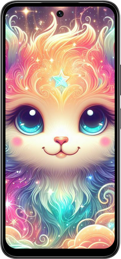 Силіконовий чехол Казкове кошеня для Infinix Smart 10 PLus - 5813u-4108 изображение 