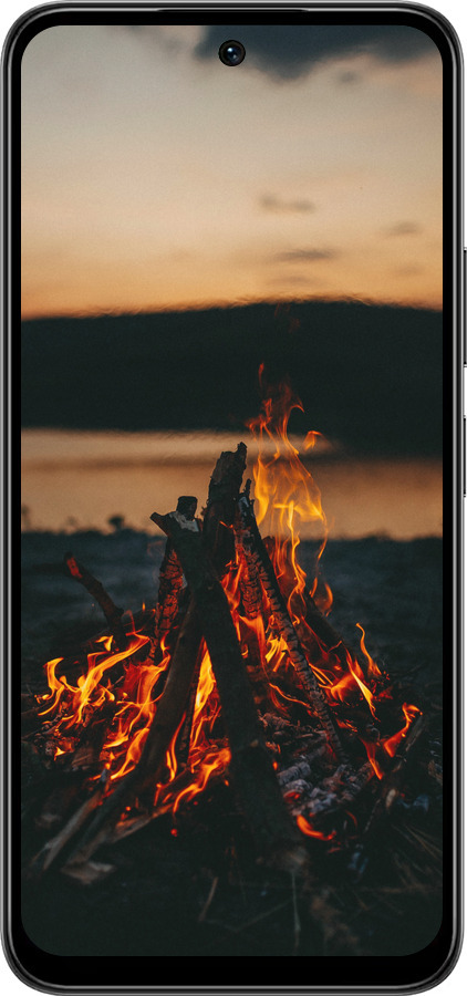 Силиконовый чехол Огонь для Infinix Smart 10 PLus - 6021u-4108 изображение 