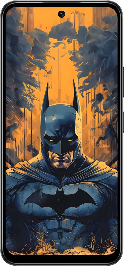 Силіконовий чехол Бетмен для Infinix Smart 10 PLus - 6335u-4108 изображение 