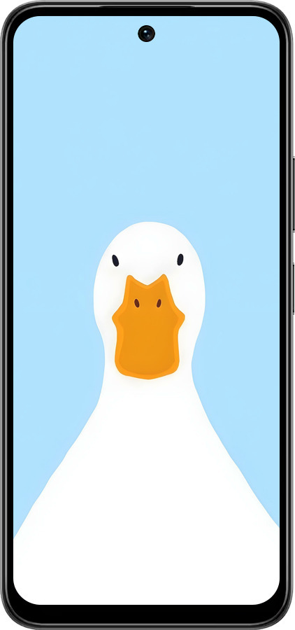 Силиконовый чехол Гусь для Infinix Smart 10 PLus - 6350u-4108 изображение 