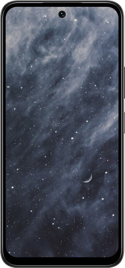 Силиконовый чехол Голубые облака, Голубая луна для Infinix Smart 10 PLus - 6398u-4108 изображение 