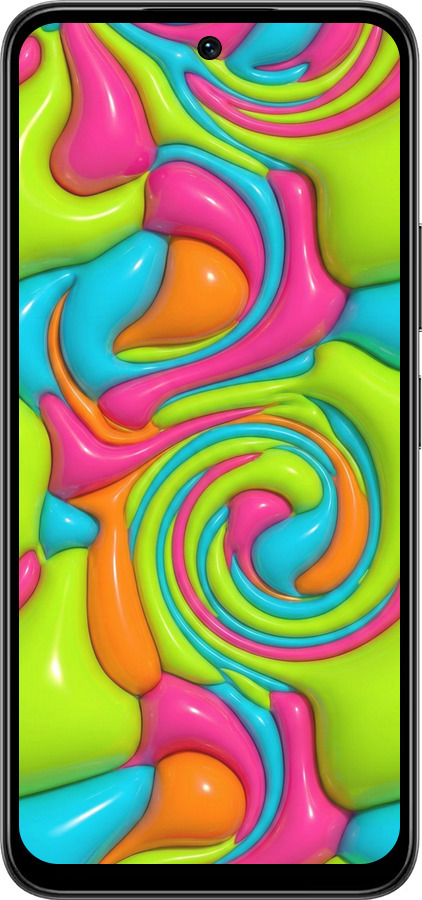 Силиконовый чехол Y2K Jelly Dream для Infinix Smart 10 PLus - 6780u-4108 изображение 