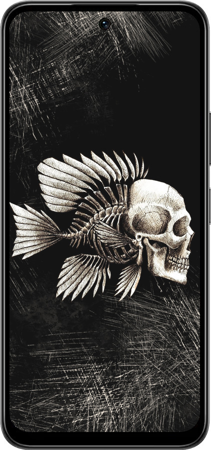 Силиконовый чехол Рыбо-человек для Infinix Smart 10 PLus - 683u-4108 изображение 