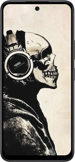 Силиконовый чехол Скелет-меломан v2 для Infinix Smart 10 - 1200u-4104 изображение 