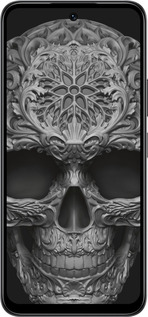 Силиконовый чехол skull-ornament для Infinix Smart 10 - 4101u-4104 изображение 