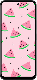 Силиконовый чехол Розовый арбуз для Infinix Smart 10 - 4314u-4104 изображение 