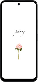 Силиконовый чехол Пион для Infinix Smart 10 - 4366u-4104 изображение 