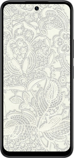 Силіконовий чехол Біле мереживо для Infinix Smart 10 - 4383u-4104 изображение 